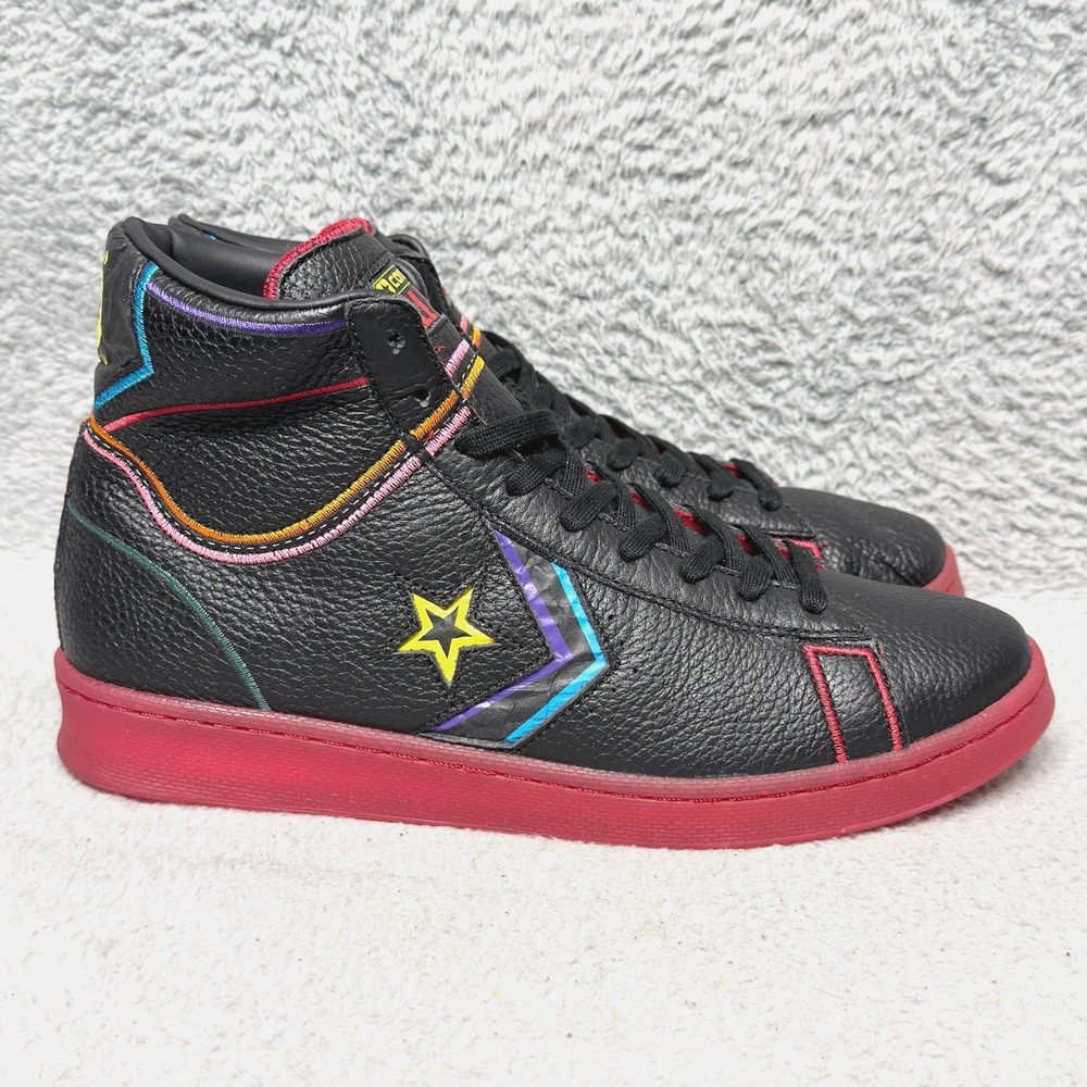 Converse Pro Leather‎ Chinese New Year Mens Size 11.5 Sneakers Shoes Black Red